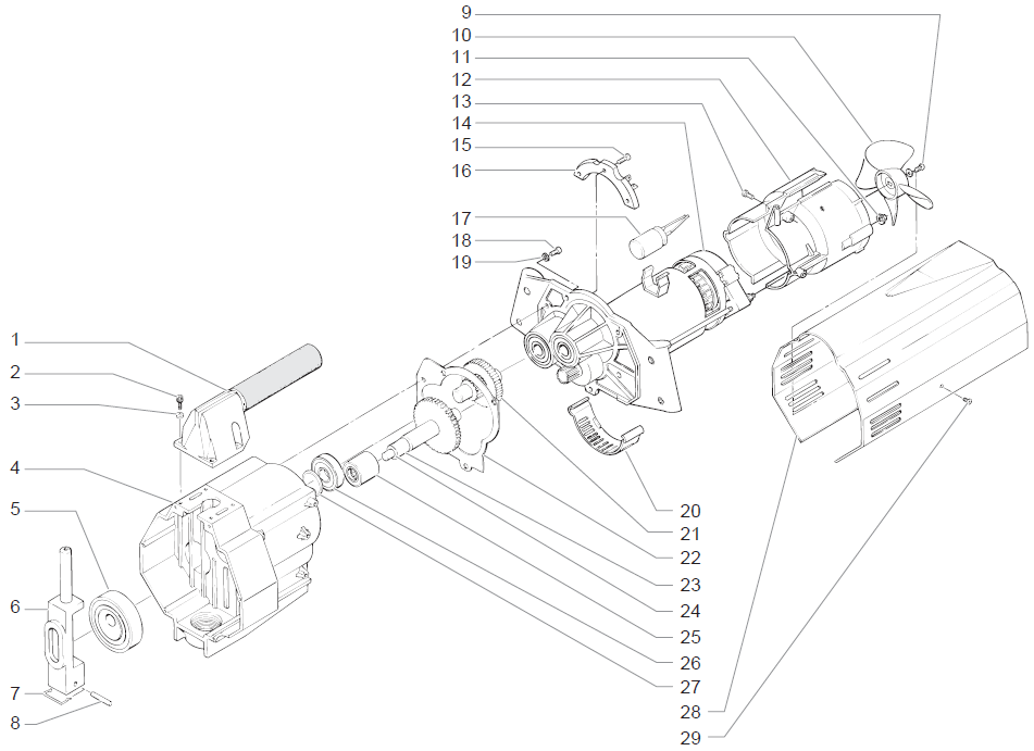 EP2105 Drive Assembly